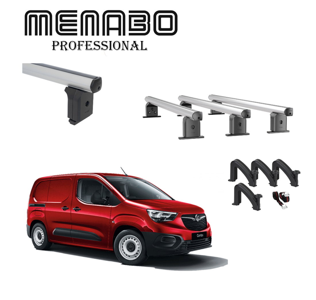 KROVNI NOSAČI ZA OPEL COMBO (E) CARGO - 2018 > + GRANIČNICI